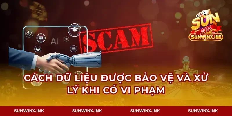 Cách dữ liệu được bảo vệ và xử lý khi có vi phạm