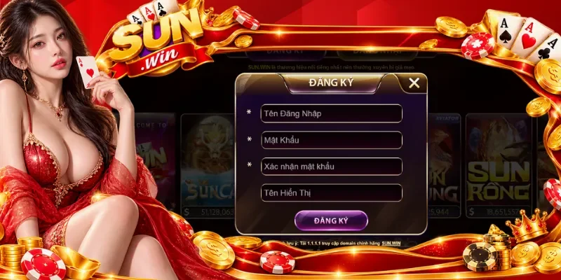 Đăng ký Sunwin nhanh gọn, an toàn