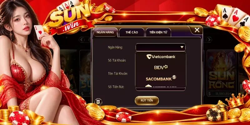 Thực hiện rút tiền thưởng nhanh chóng